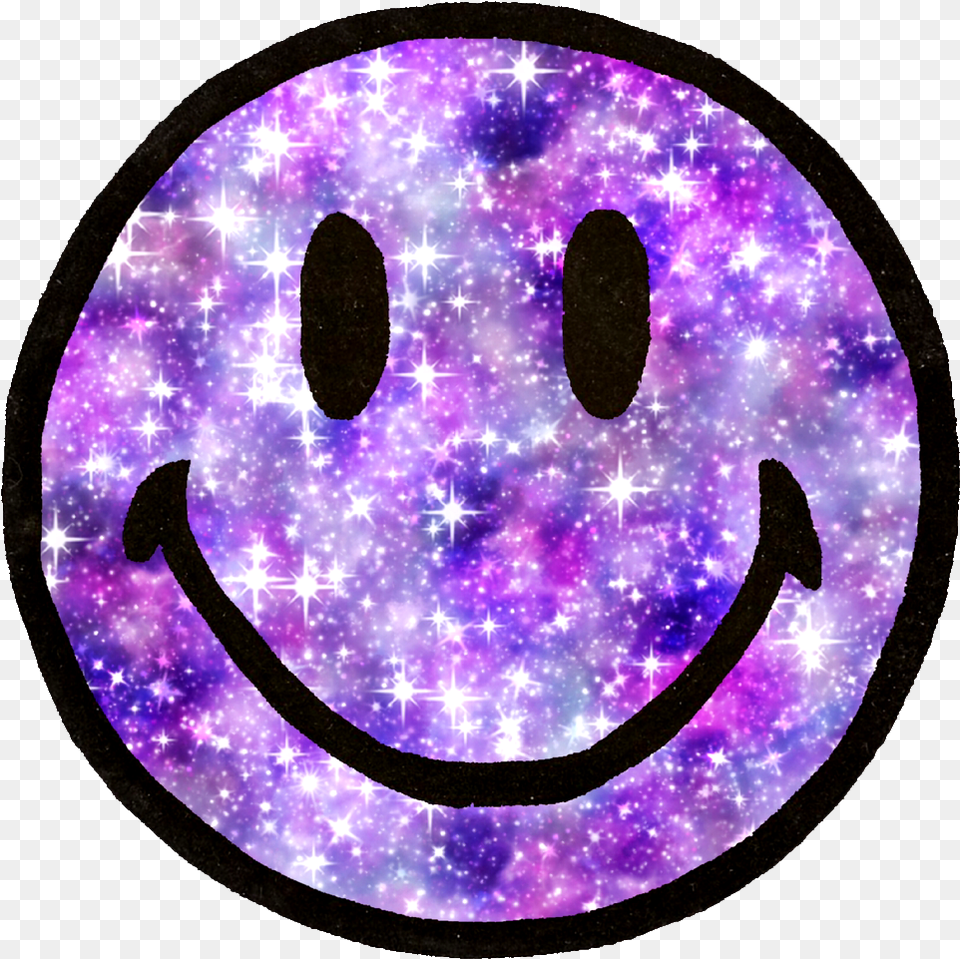 Smiley Smileyface Purple Stardust Purple Sparkle Glitter Purple Smiley Face, Accessories, Gemstone, Jewelry, Pattern Free Png
