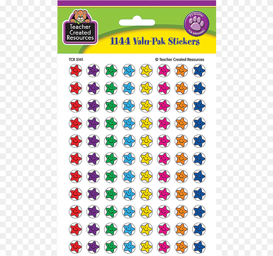 Smiley Stars Mini Stickers Valu Pak Mini Stickers, Text, Symbol Free Png Download