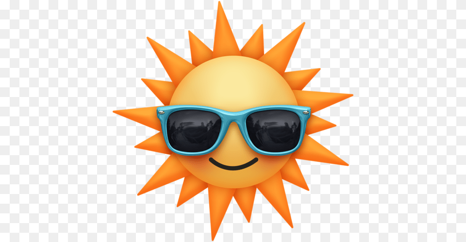 Smiley Sunshine With Shades, Accessories, Sunglasses, Fish, Animal Free Png Download