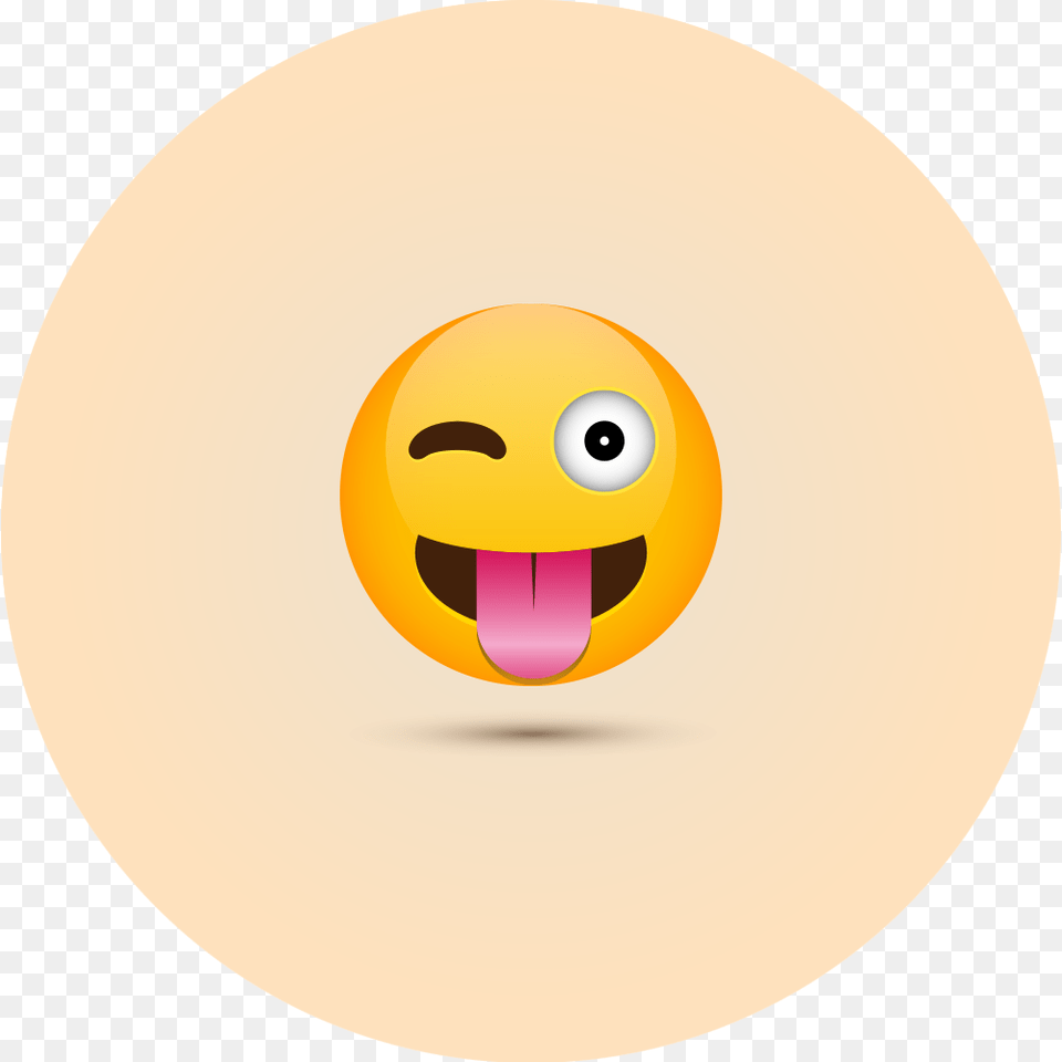 Smiley Tire La Langue, Disk, Sphere Png