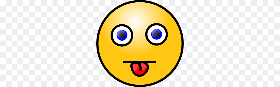 Smiley With Tongue Out Clip Art, Disk, Sphere Free Png