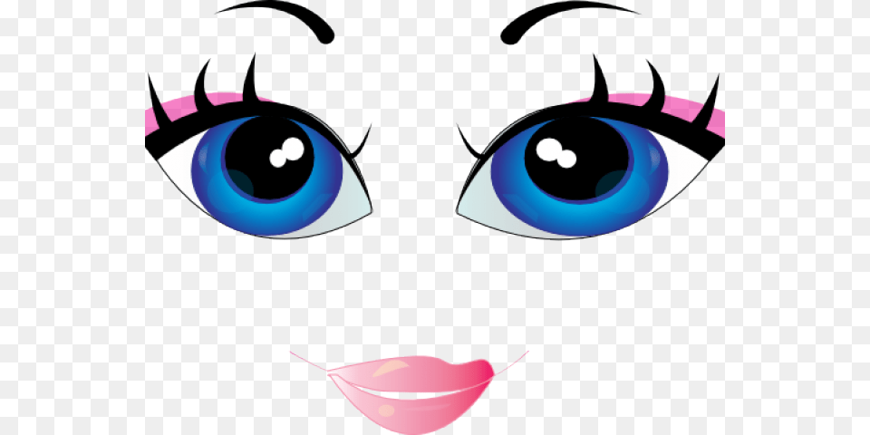 Smileys Clipart Eyelash, Art, Graphics, Contact Lens Png Image