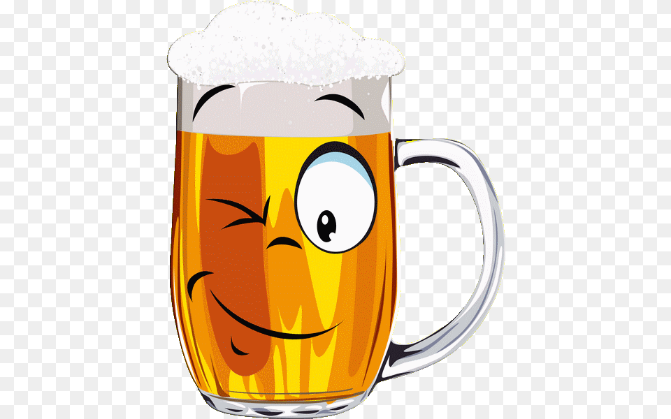 Smileys Cliparts Verre De Jaune Heureux, Alcohol, Beer, Beverage, Cup Png