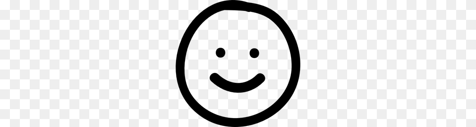 Smileys People Emotion Hand Drawn Interface Smiles Face, Gray Free Png Download