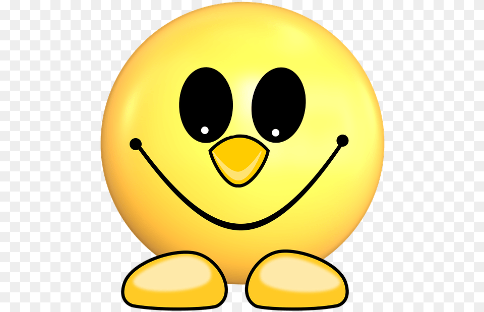 Smilie Joy Smile Happy Emoticon Face Laugh Luck Emoji Smiley Face With Feet, Balloon, Food, Fruit, Plant Png