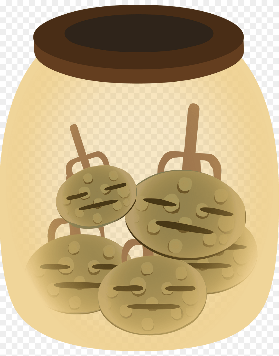 Smilies Jar Clipart, Pottery Free Transparent Png