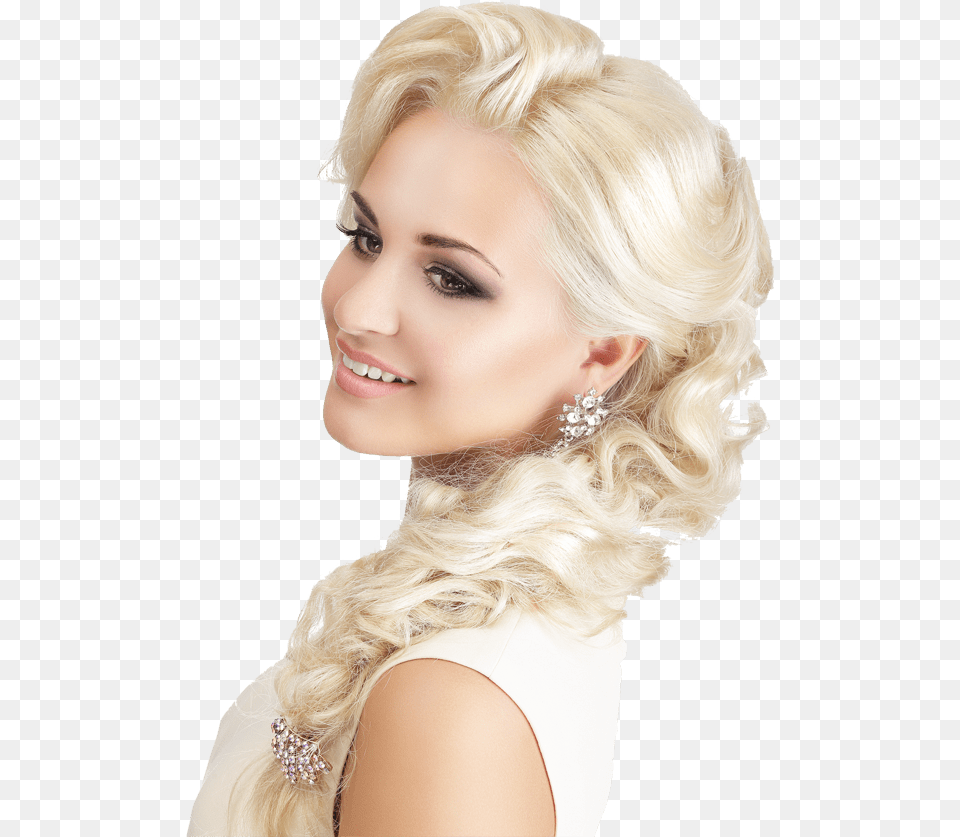 Smiling Beautiful Woman Make Up Services In Oak Park Hairstyle, Blonde, Hair, Person, Adult Free Transparent Png