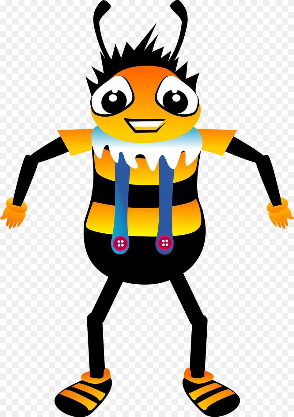 Smiling Bee Clipart, Person Free Png Download