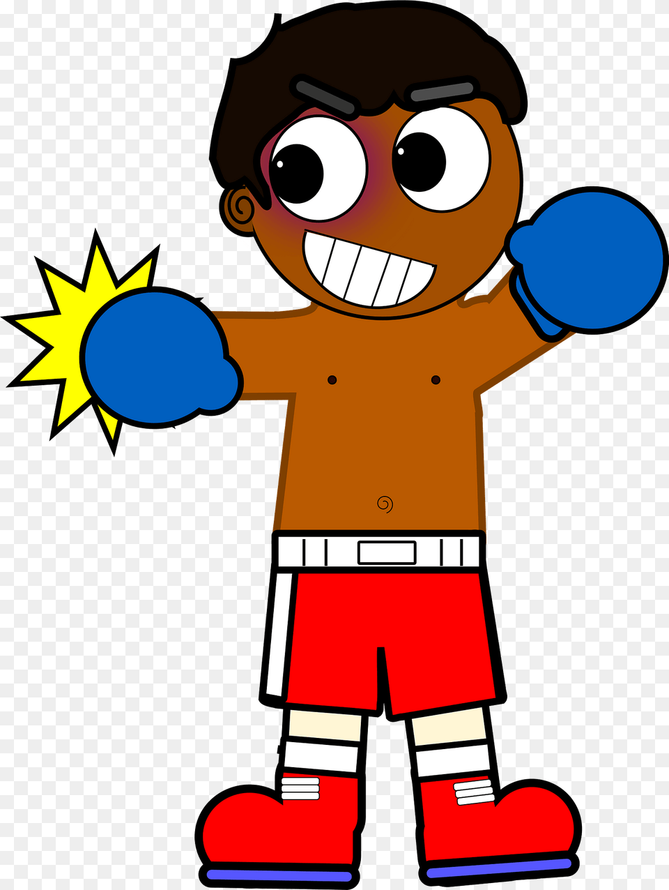 Smiling Boxer Clipart, Dynamite, Weapon, Face, Head Free Transparent Png