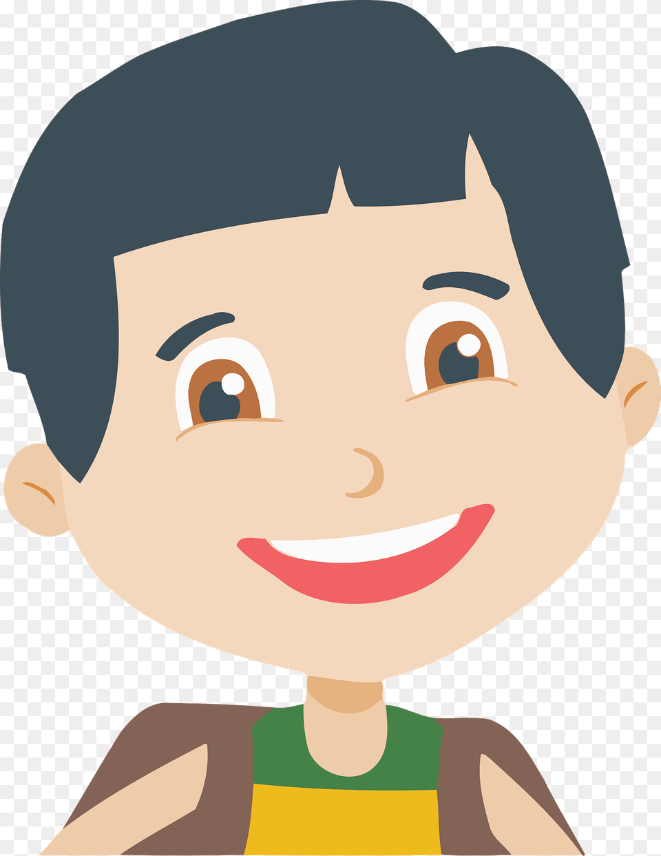Smiling Boy Clipart, Photography, Face, Head, Person Png