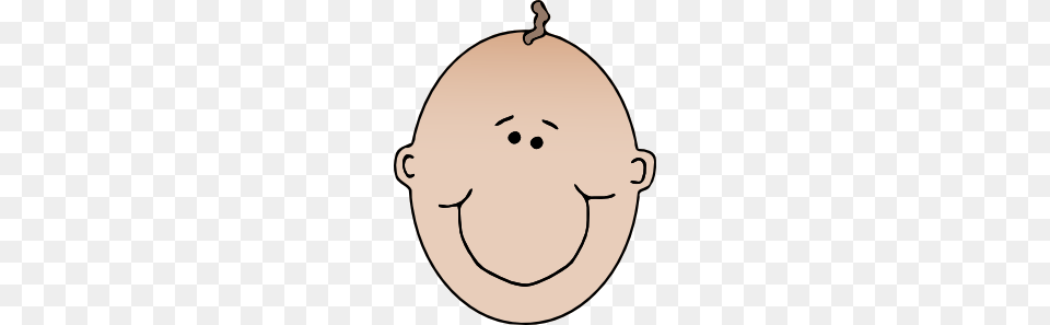 Smiling Boyface Colour Clip Art, Baby, Person, Food, Fruit Png Image