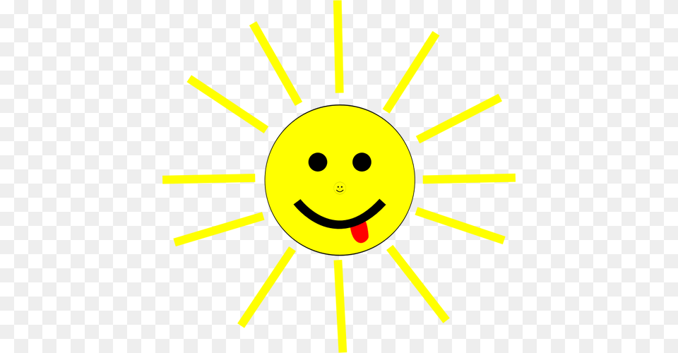 Smiling Cartoon Sun Vector Clip Art, Outdoors, Face, Head, Person Png