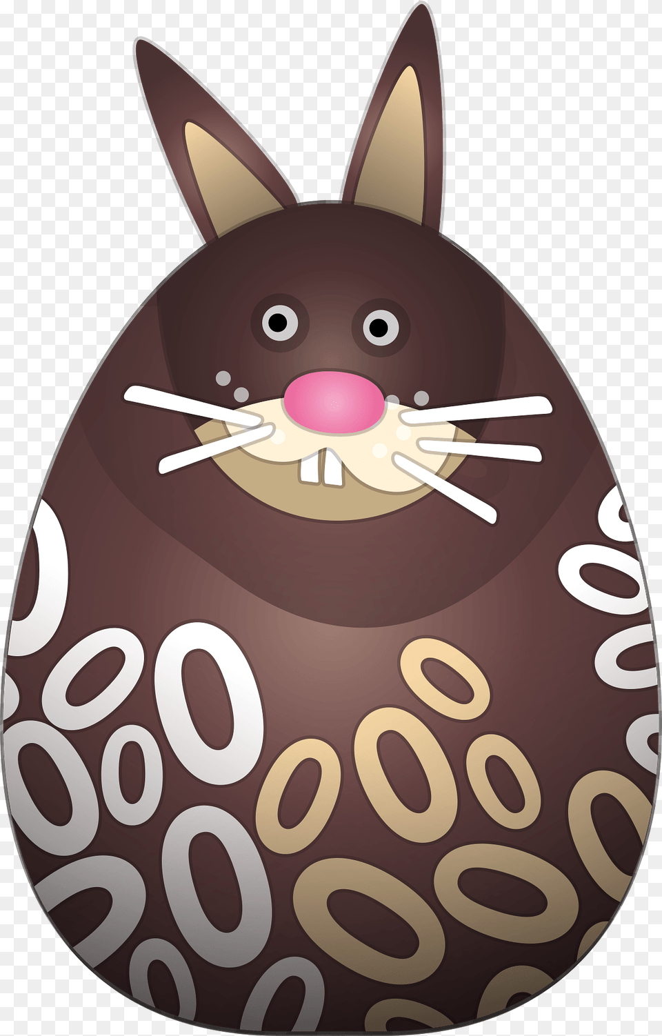 Smiling Chocolate Bunny Clipart, Egg, Food, Easter Egg Free Png
