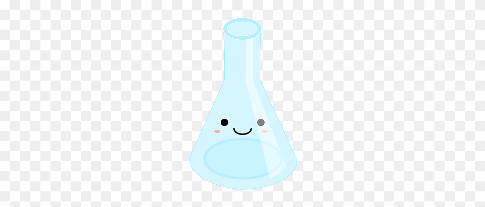 Smiling Erlenmeyer Flask, Cone, Jar, Cup Png Image