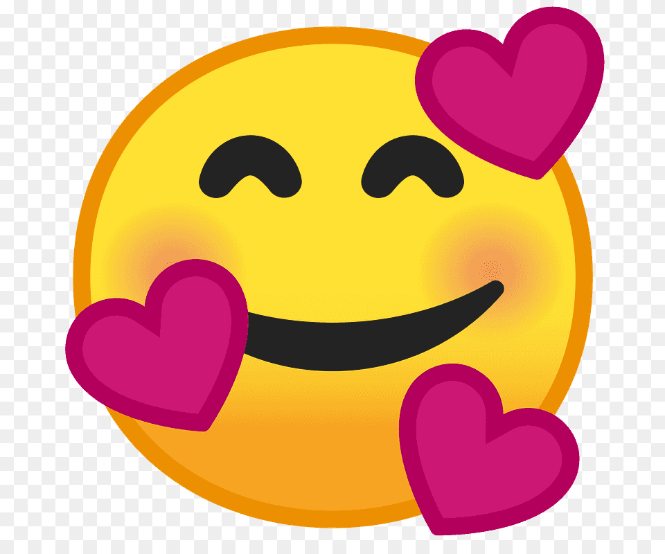 Smiling Face With 3 Hearts Emoji Meaning Pictures Smiling Face Emoji, Disk Free Png Download