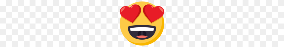 Smiling Face With Heart Eyes Emoji On Emojione, Food, Fruit, Plant, Produce Free Png