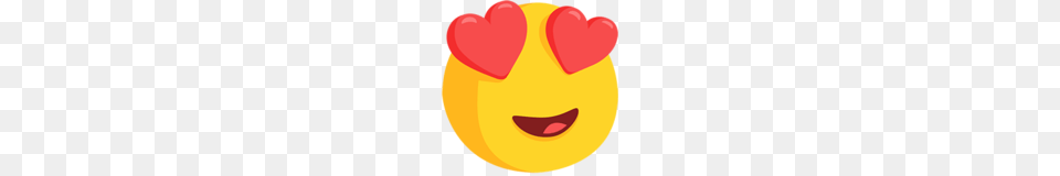 Smiling Face With Heart Eyes Emoji On Messenger Png Image