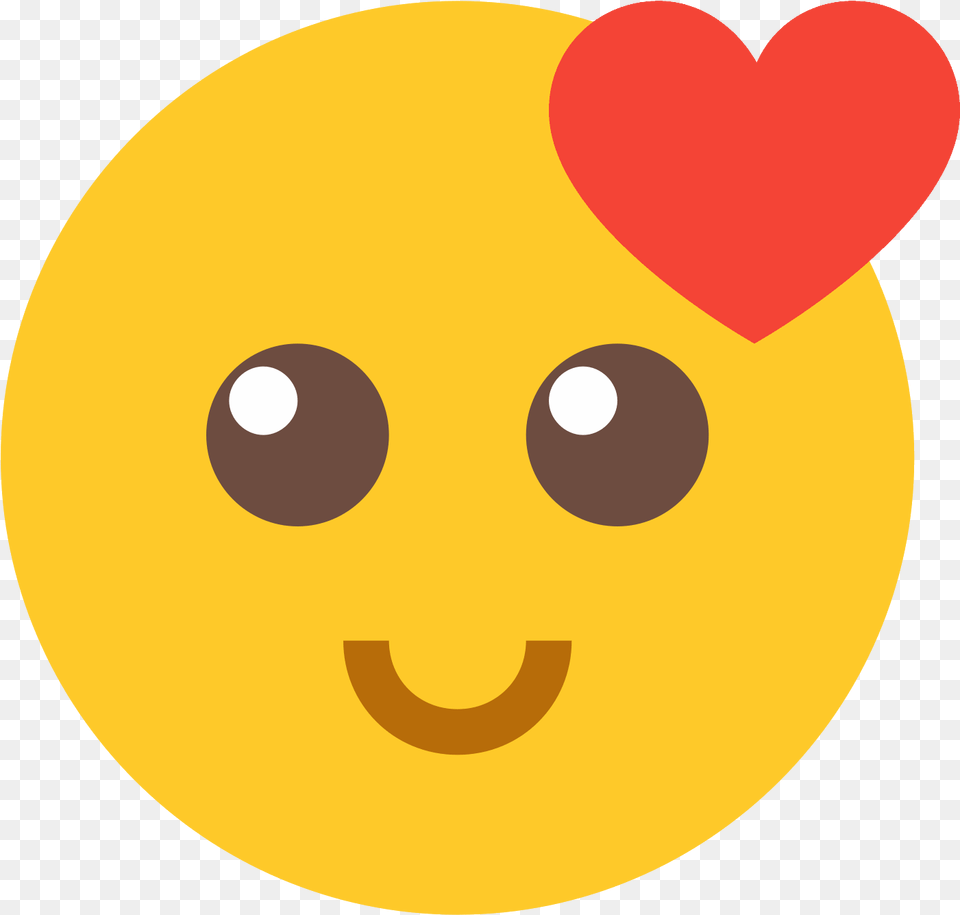 Smiling Face With Heart Icon Icono Cara Sonriente, Astronomy, Moon, Nature, Night Png Image