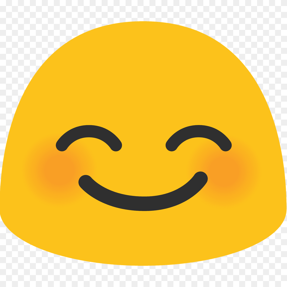 Smiling Face With Smiling Eyes Emoji Clipart, Cap, Clothing, Hat, Swimwear Png Image