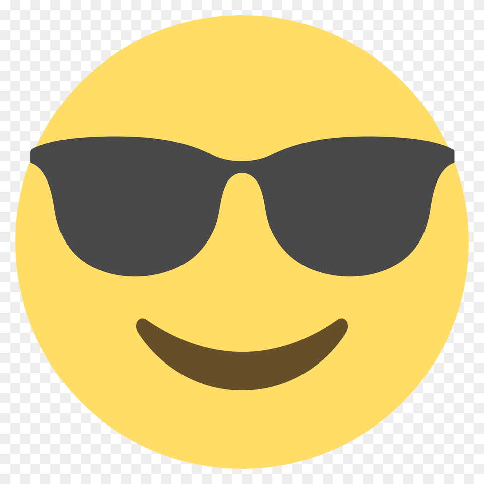 Smiling Face With Sunglasses Emoji Clipart, Accessories, Logo, Clothing, Hardhat Png