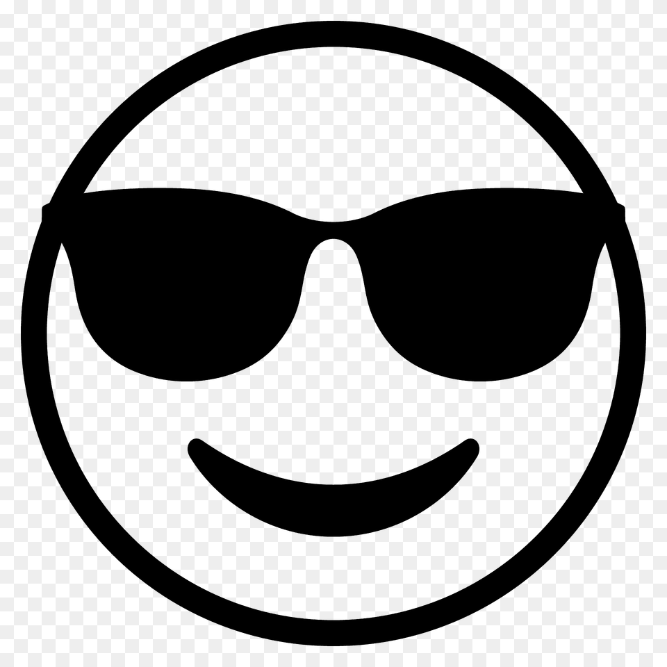 Smiling Face With Sunglasses Emoji Clipart, Accessories, Glasses Free Png Download