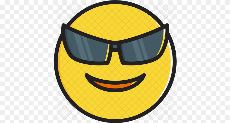 Smiling Face With Sunglasses Emoji Icon Smiling Face With With Sunglasses, Accessories, Photography, Logo Free Transparent Png