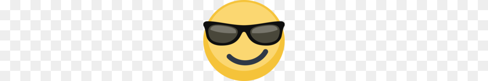 Smiling Face With Sunglasses Emoji On Facebook, Accessories, Glasses, Clothing, Hardhat Png