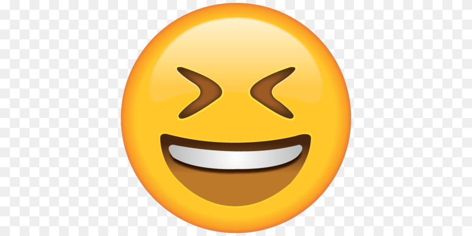Smiling Face With Tightly Closed Eyes Emoji Island, Sky, Nature, Outdoors, Citrus Fruit Png