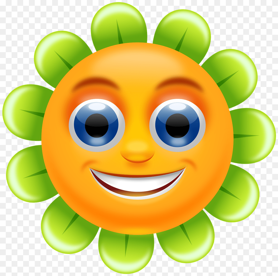 Smiling Flower Png