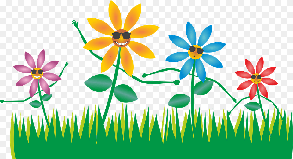 Smiling Flowers Vector Hoa Co, Art, Daisy, Floral Design, Flower Free Png