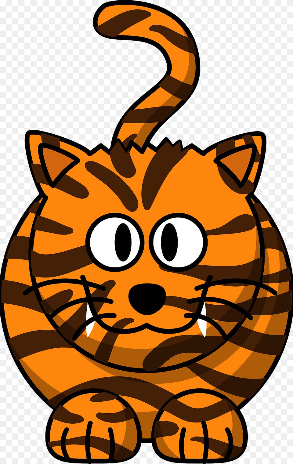 Smiling Friendly Tiger Clipart, Plush, Toy, Dynamite, Weapon Free Png