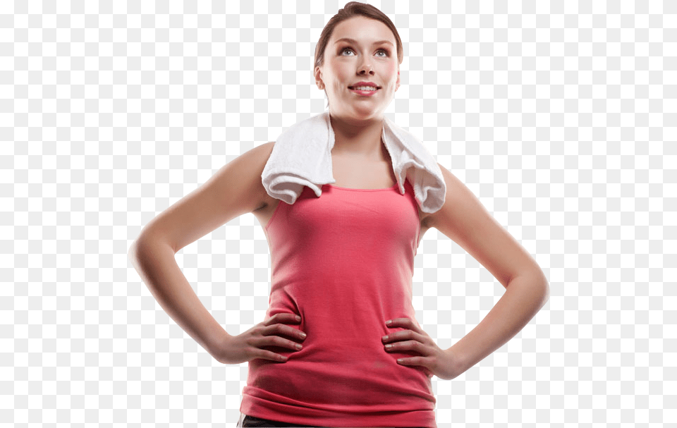 Smiling Happy Fitness Woman Fitness Woman Background, Adult, Female, Person, Blouse Free Transparent Png