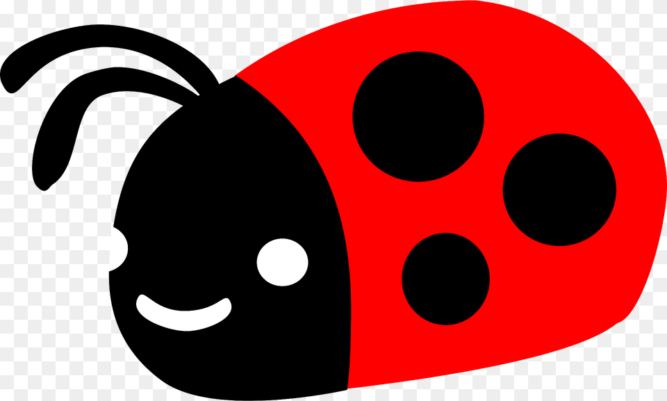 Smiling Ladybug Clipart, Astronomy, Moon, Nature, Night Free Png Download