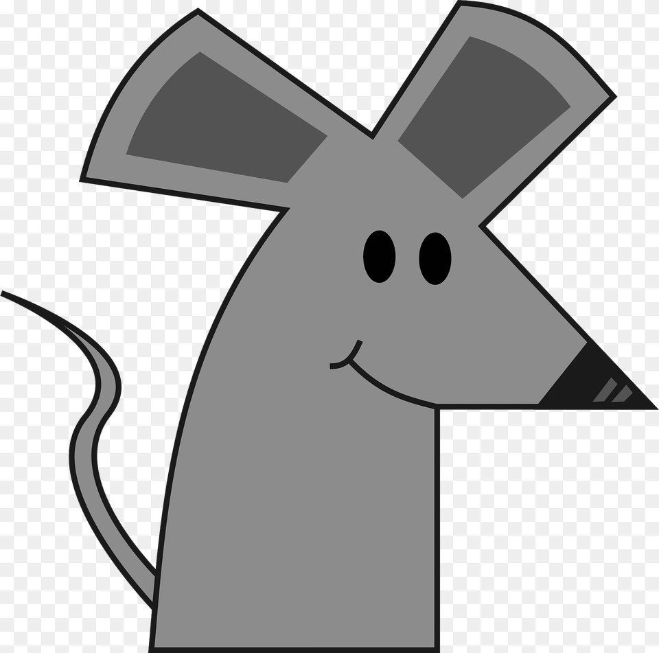 Smiling Mouse Clipart, Animal, Mammal Png Image