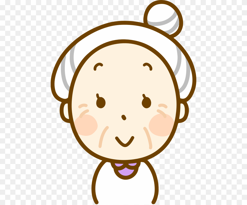 Smiling Old Woman Old Woman Smile Clipart, Baby, Person, Face, Head Png