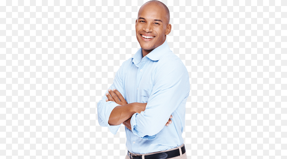 Smiling Person Man With Arms Crossed, Smile, Shirt, Clothing, Face Png Image
