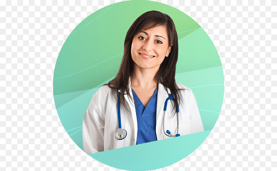 Smiling Physician Against Gradient Background Doctor From Middle East, Clothing, Coat, Lab Coat, Adult Png Image