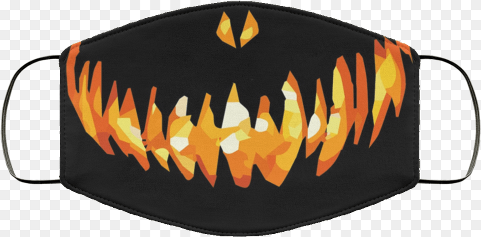 Smiling Pumpkin Face Mask Halloween Pumpkin With Face Mask, Accessories, Bag, Handbag, Home Decor Free Png Download