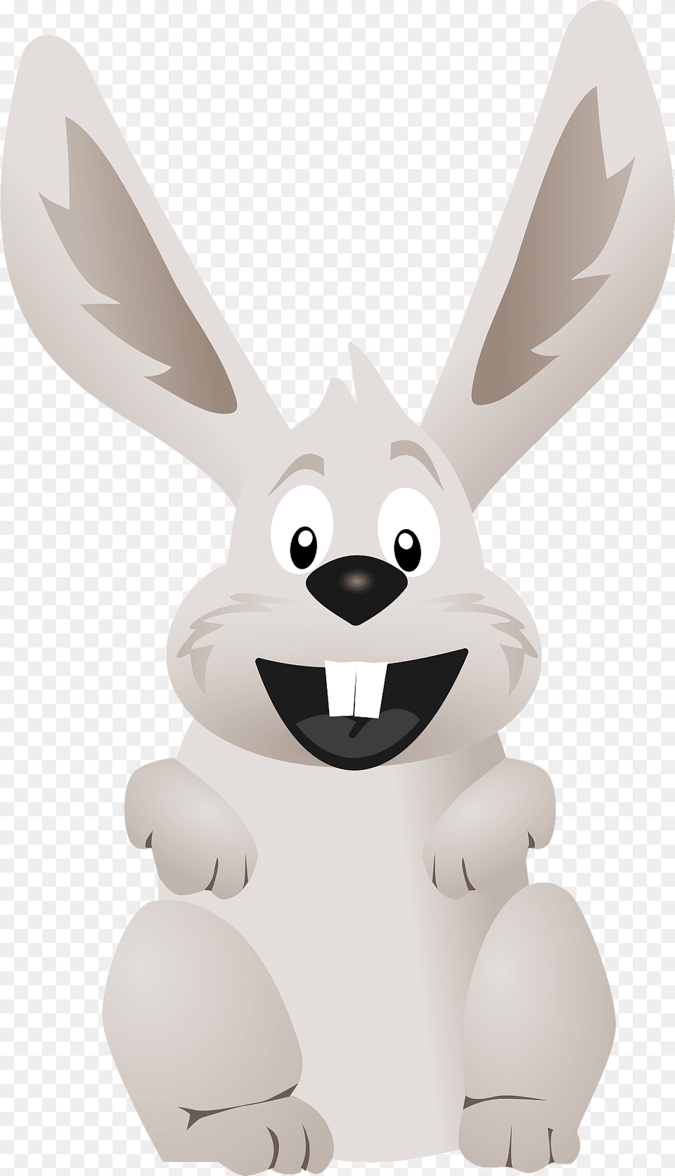 Smiling Rabbit Clipart, Plush, Toy, Egg, Food Free Png