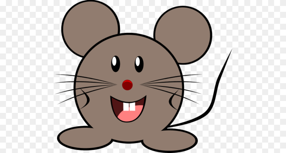 Smiling Rat Or Mouse Vector Clip Art You Are Welcome Cartoon, Animal, Mammal, Nature, Outdoors Free Transparent Png