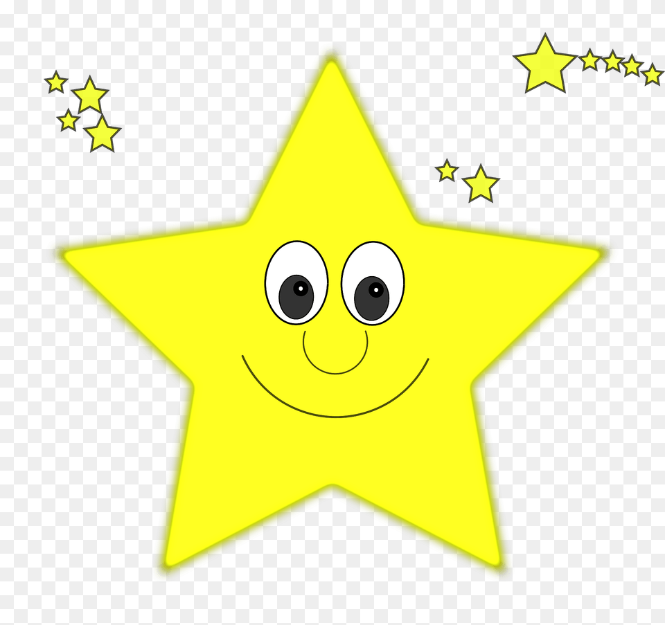 Smiling Star Clipart, Star Symbol, Symbol Png