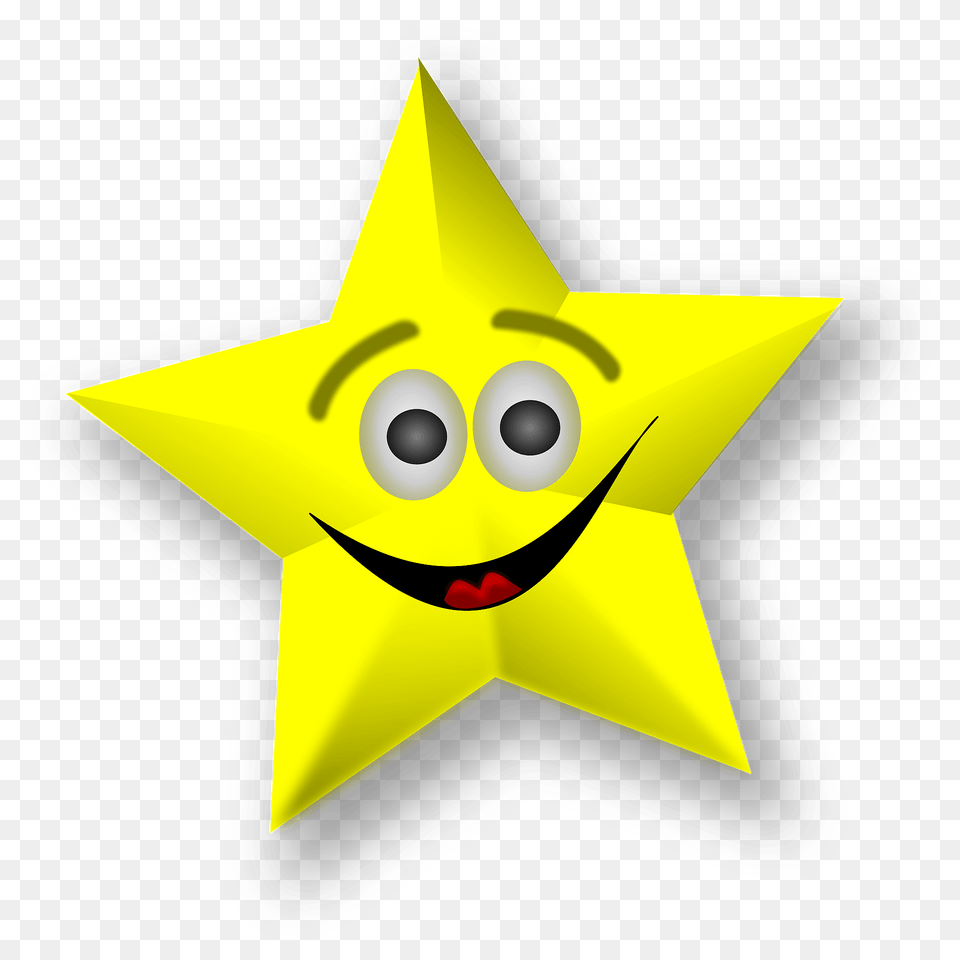 Smiling Star Clipart, Star Symbol, Symbol Png Image