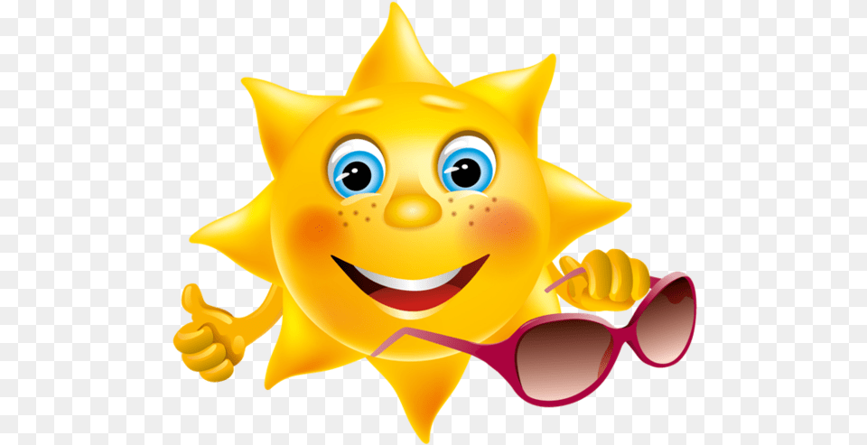 Smiling Sun Character With Hello Summer Text Stock Smiley Soleil, Animal, Fish, Sea Life, Shark Png Image