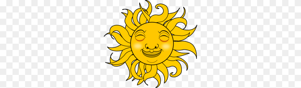 Smiling Sun Clip Art For Web, Flower, Plant, Sunflower, Face Free Png