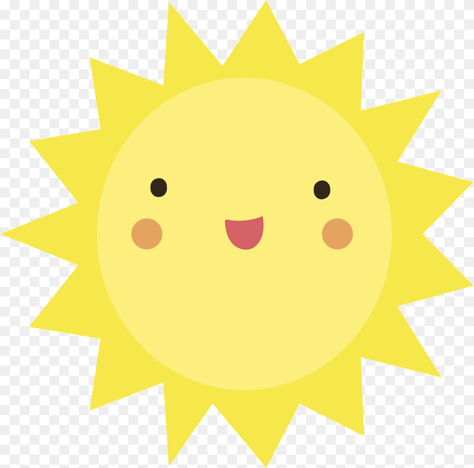 Smiling Sun Clipart, Nature, Outdoors, Sky Free Transparent Png