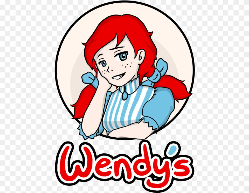 Smirk By Wendy39s Clipart, Publication, Book, Comics, Person Png Image