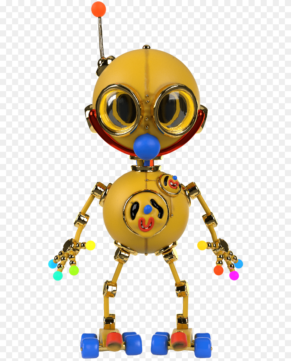 Smirk Dot, Robot Png Image