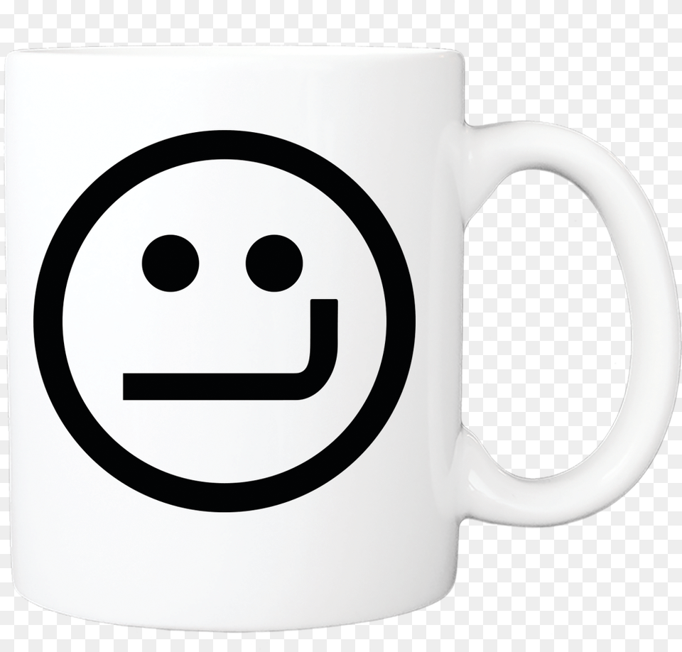 Smirk Face Coffee Mug Serveware, Cup, Beverage, Coffee Cup Png