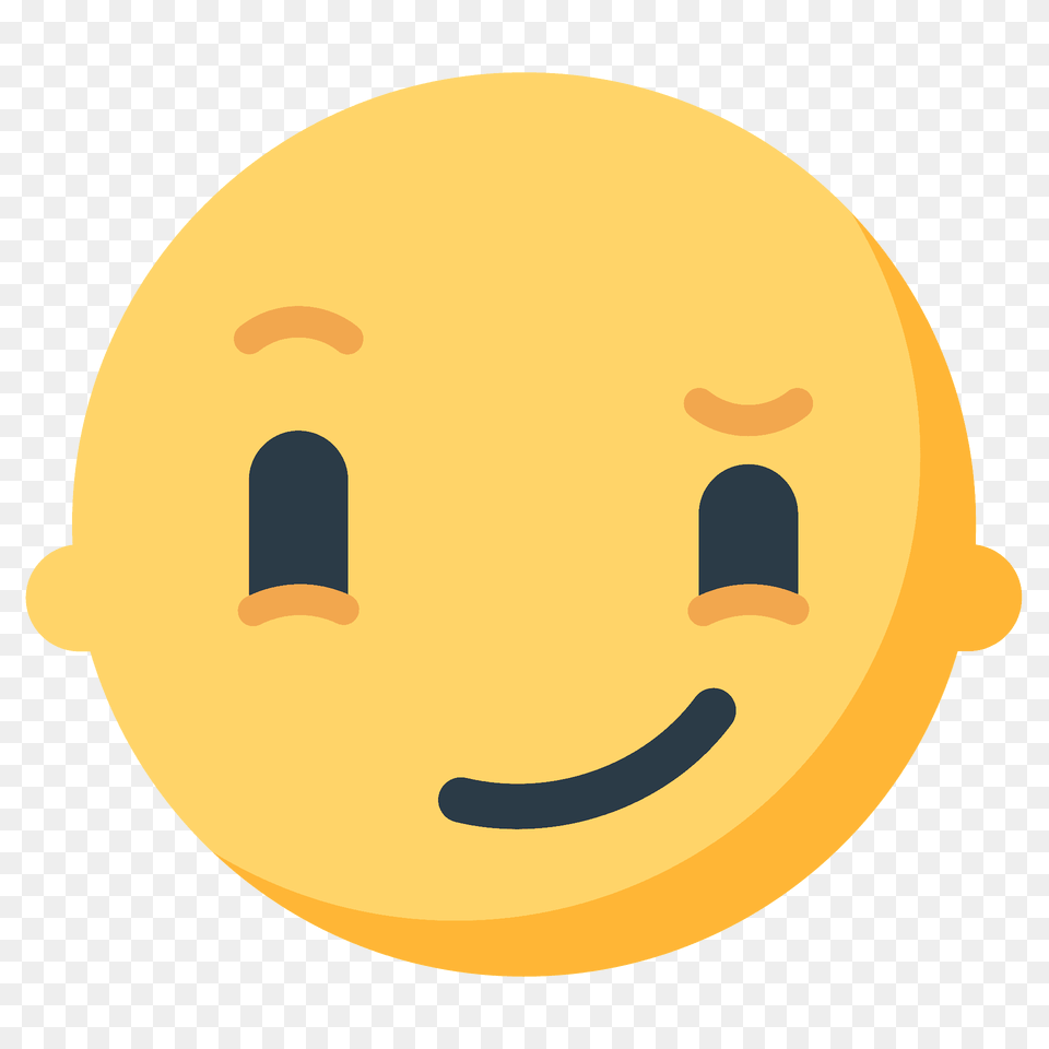 Smirking Face Emoji Clipart, Citrus Fruit, Food, Fruit, Lemon Png Image