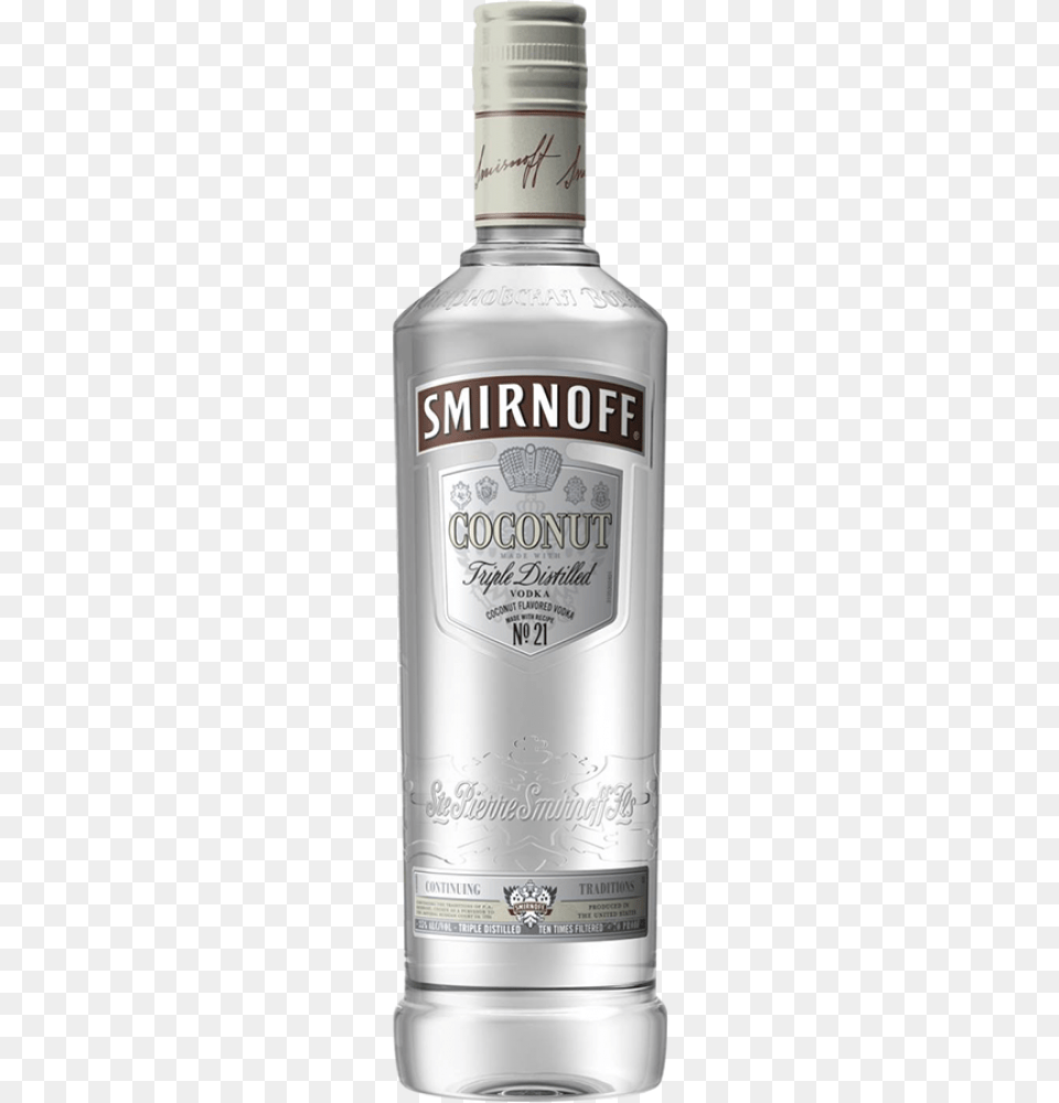 Smirnoff Coconut Smirnoff White Vodka, Alcohol, Beverage, Gin, Liquor Free Png Download